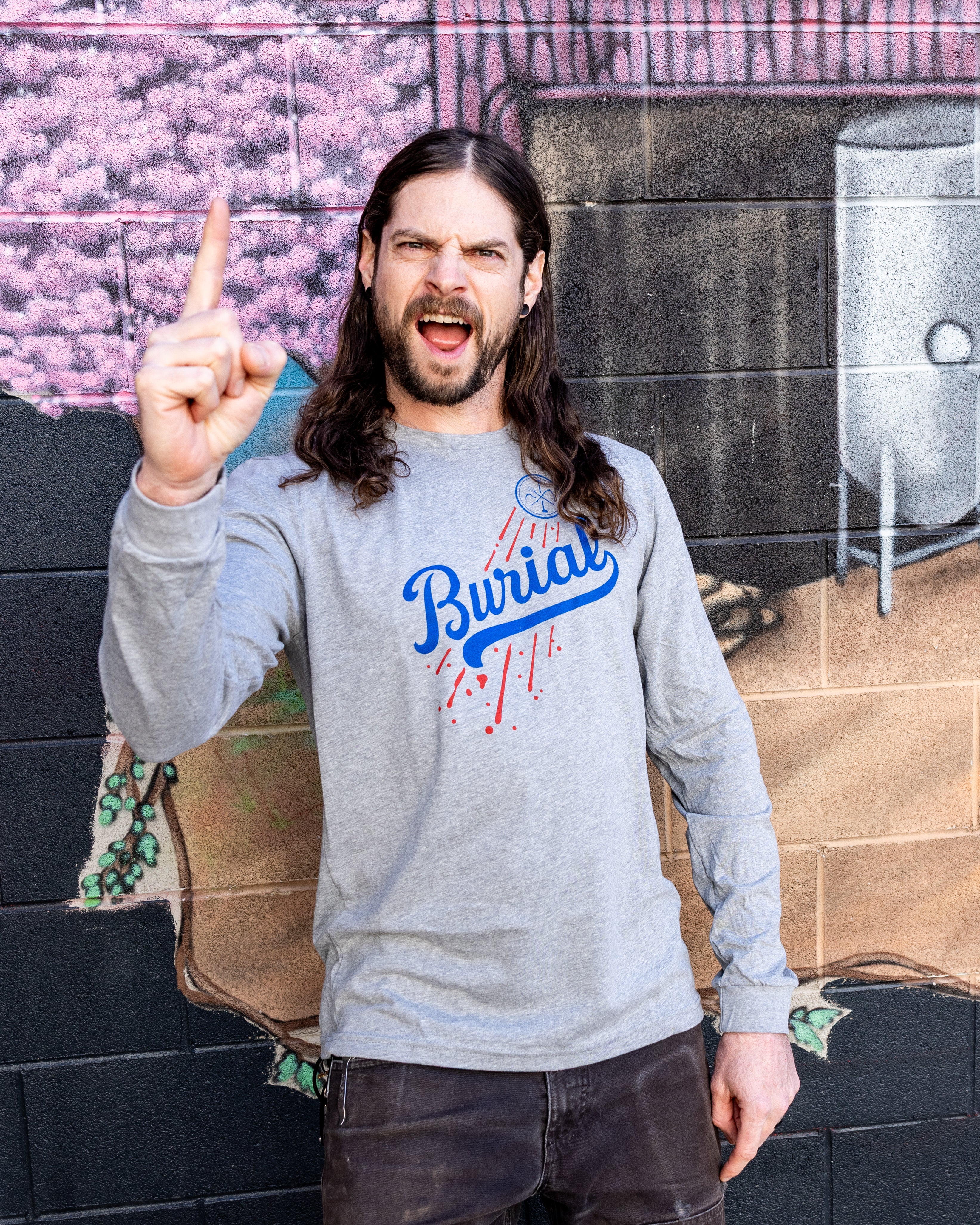 Burial Baseball Longsleeve - Image 2