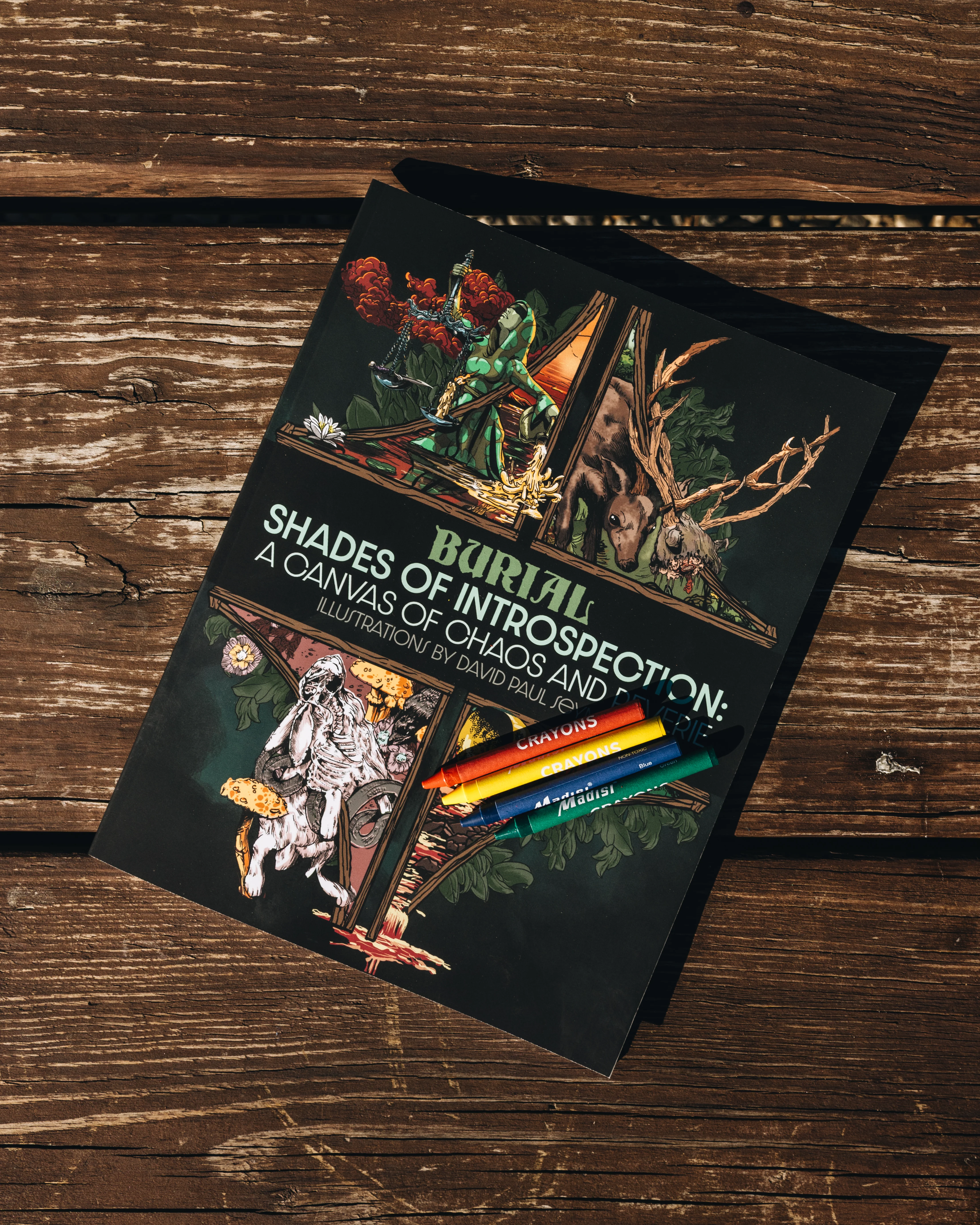Burial Coloring Book