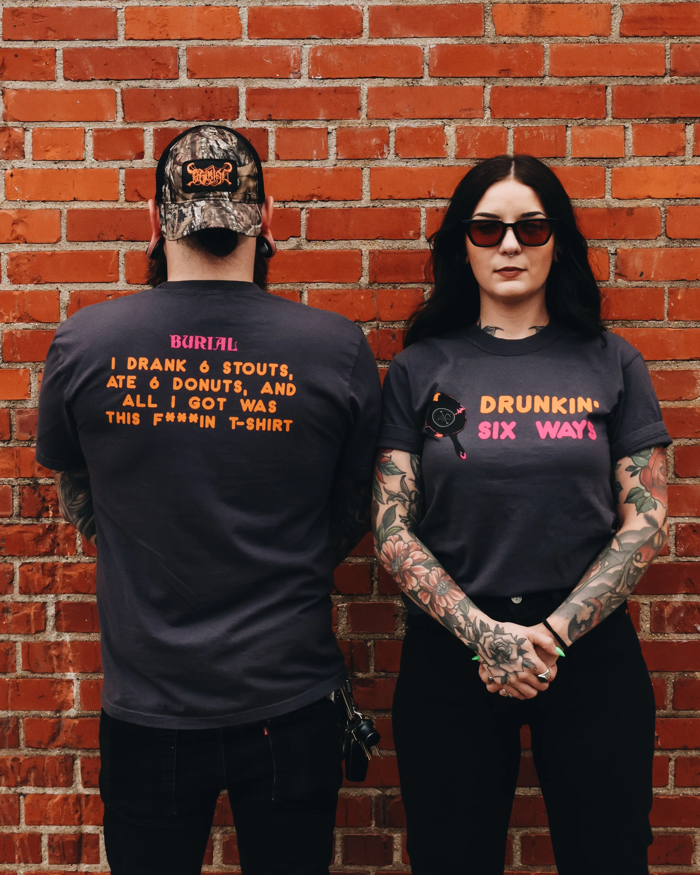 Burial Drunkin Six Ways Tee
