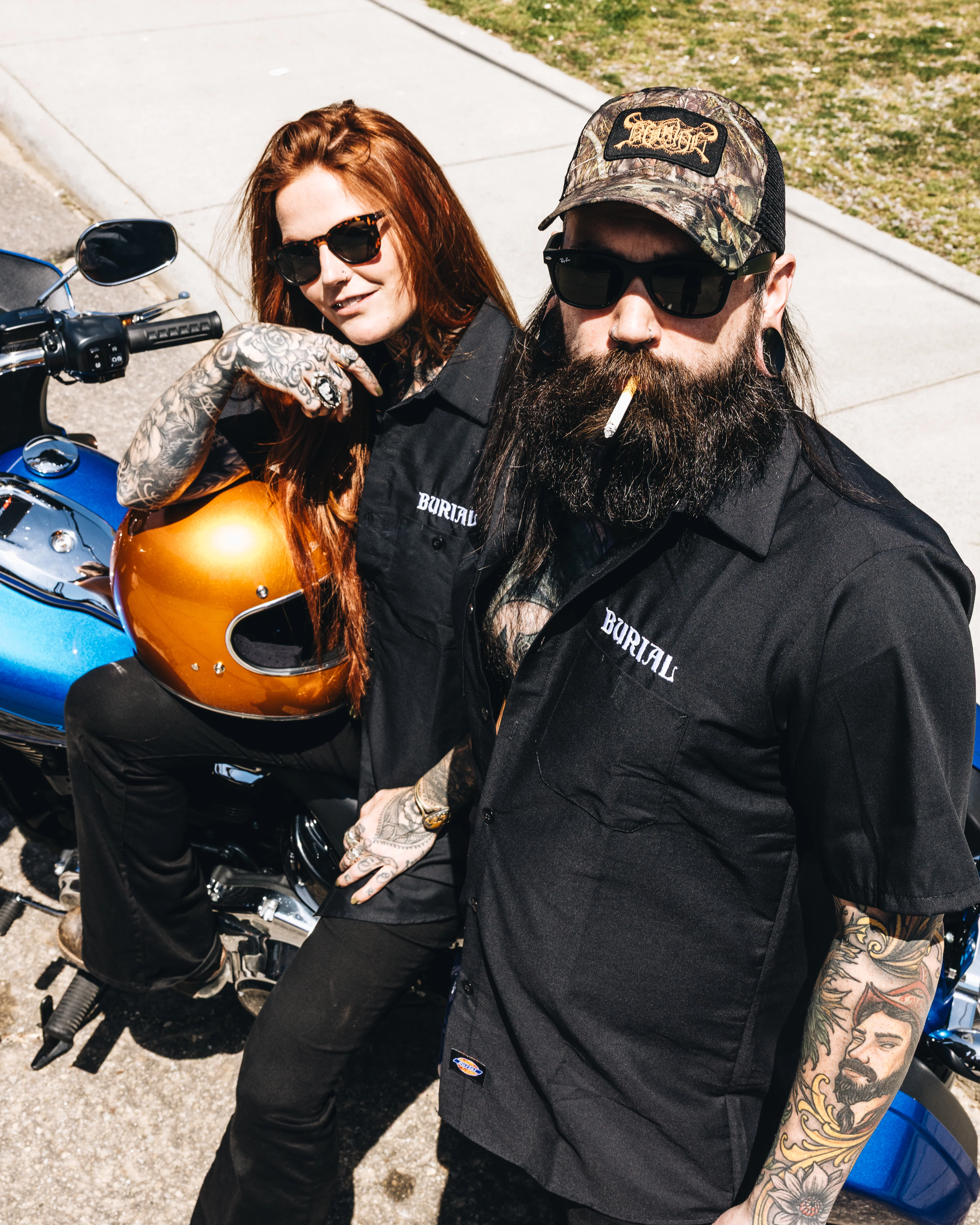 Burial Work Shirt *Please consult sizing chart before ordering* - Image 4