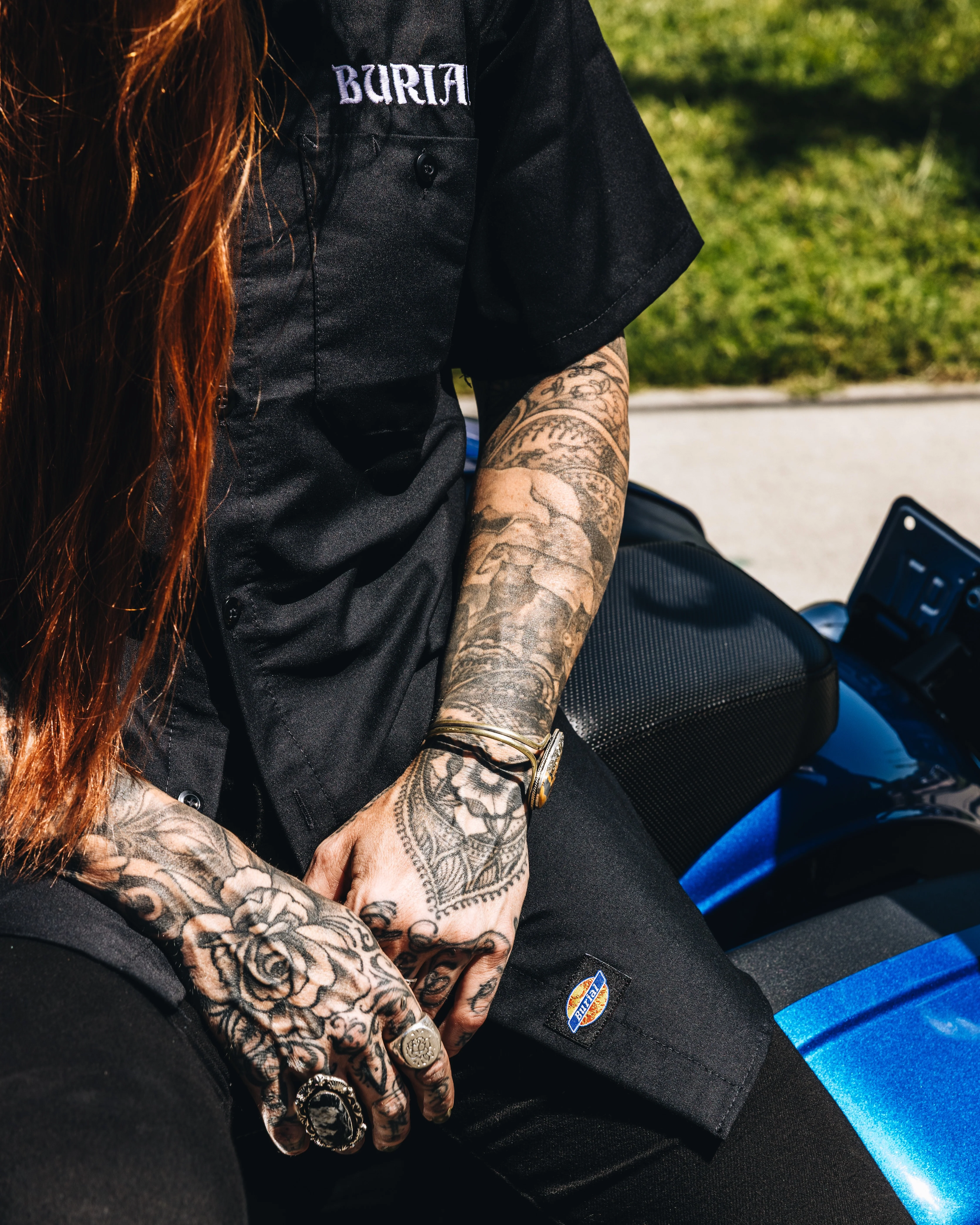 Burial Work Shirt *Please consult sizing chart before ordering* - Image 5