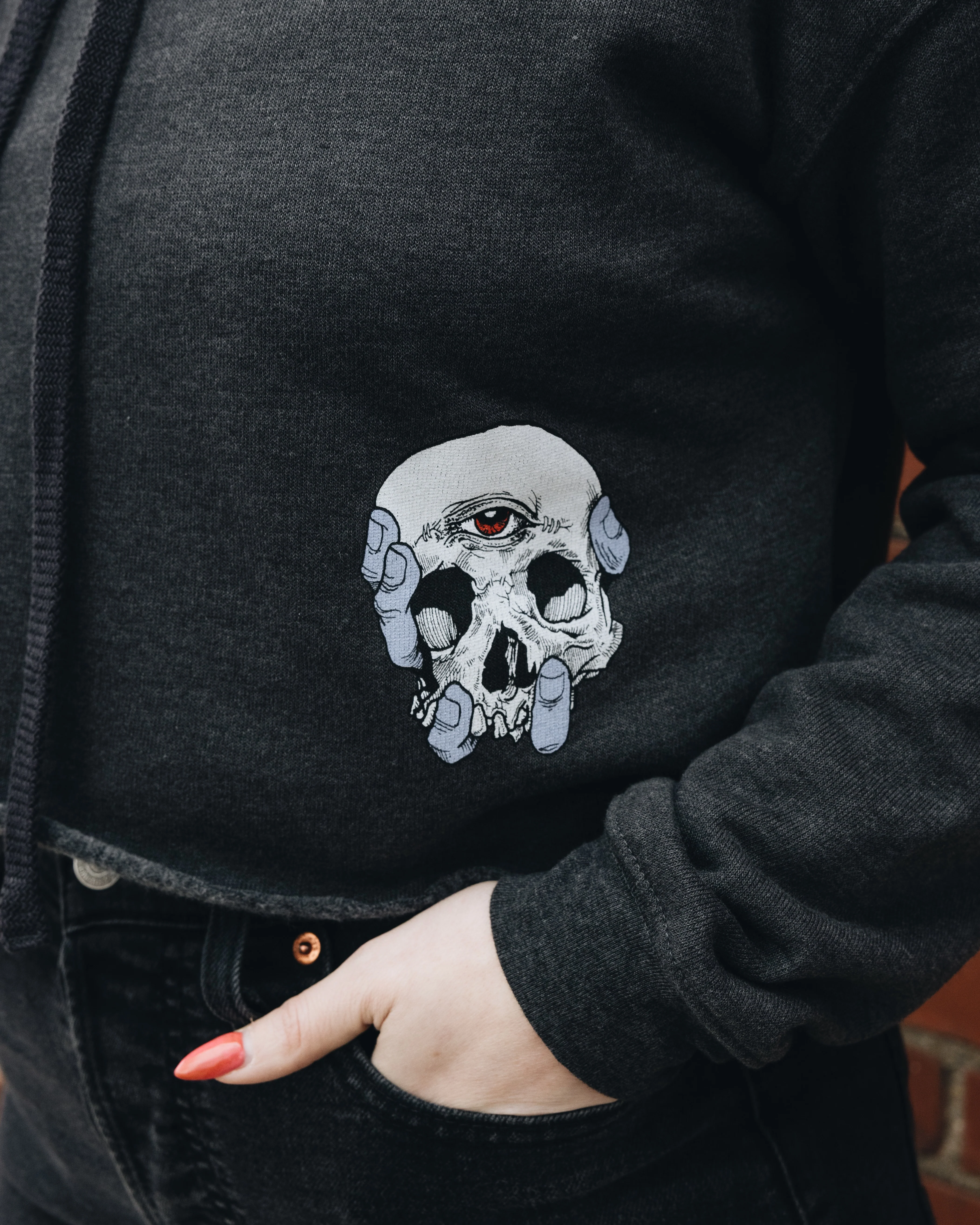Scythe Crop Hoodie