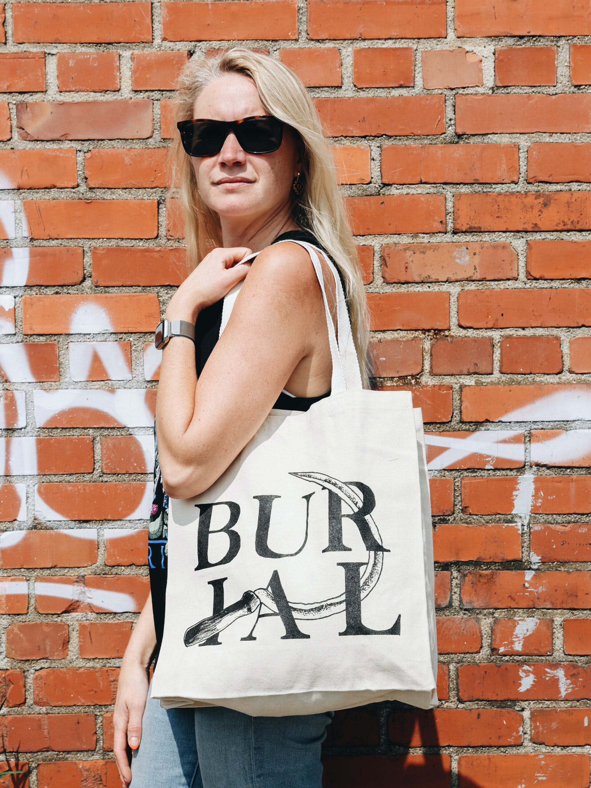 Sickle Logo Tote Bag
