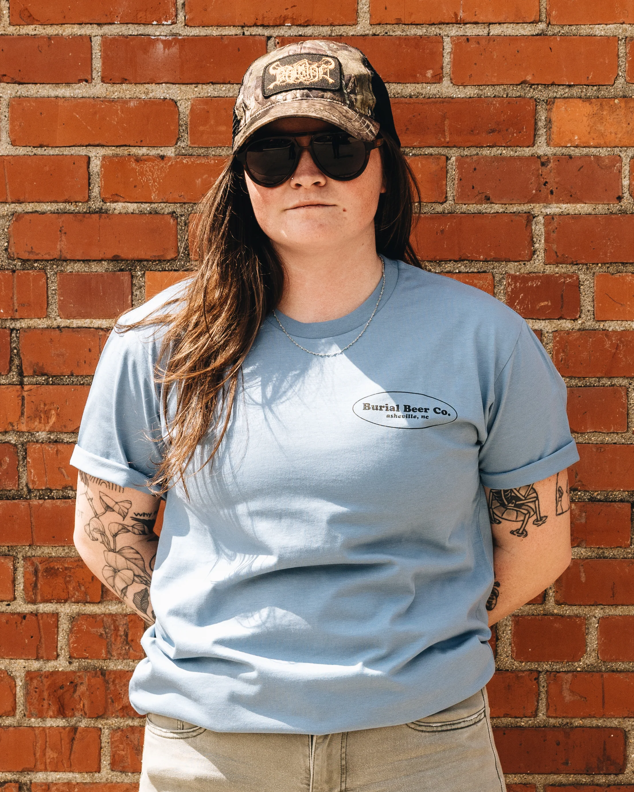 South Slope Dive Bar Tee Spring/Carolina Blue - Image 2
