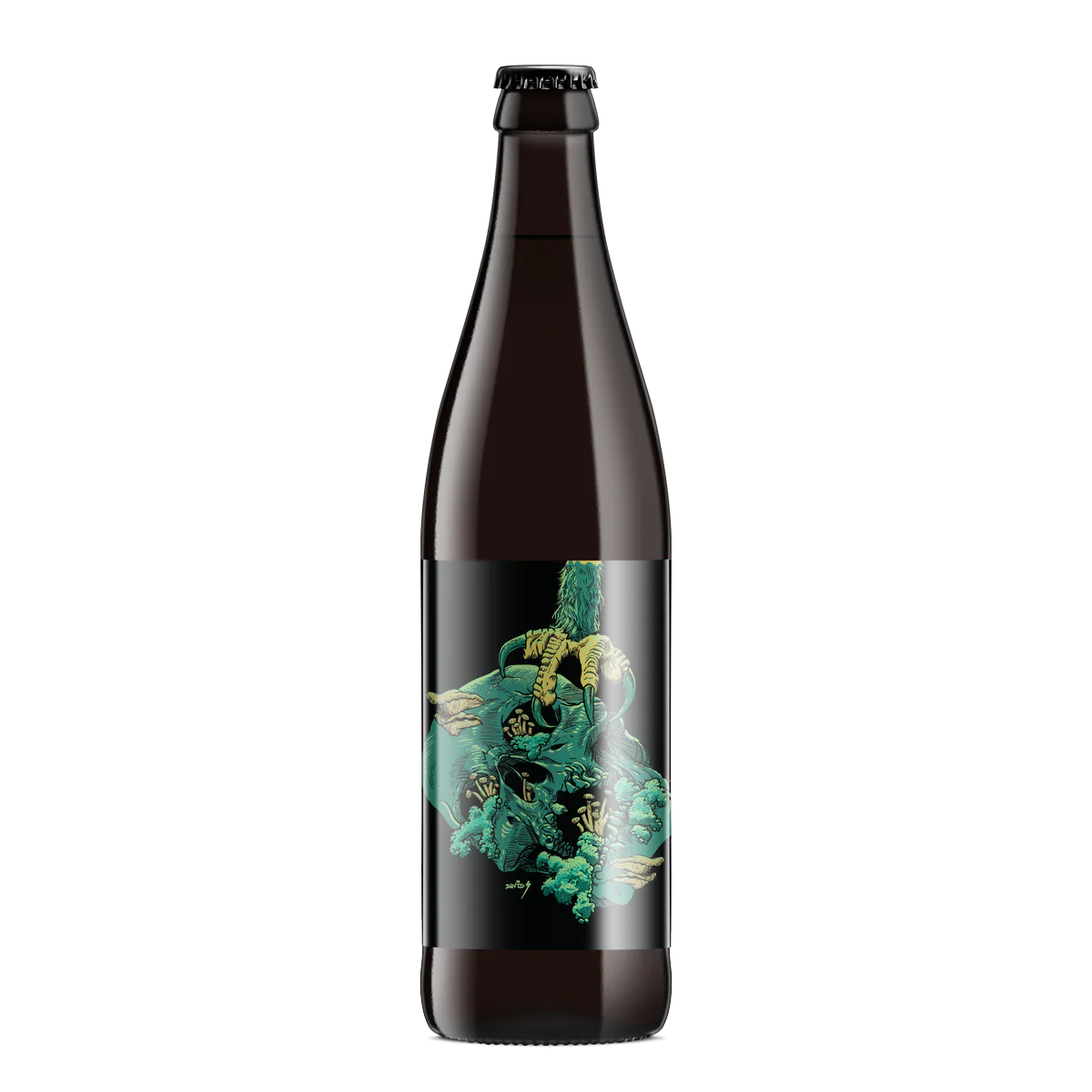 The Heavenly Atmosphere of Unrelenting Nothingness Imperial Stout with Toasted Hazelnuts, Cocoa Nibs, Toasted Coconut, Madagascar Vanilla Bean and Sea Salt